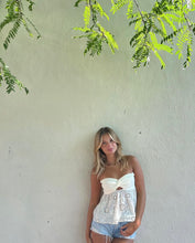 Load image into Gallery viewer, Beige Strapless Top