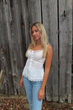 Load image into Gallery viewer, Sweet Meadow Lace Trim Top