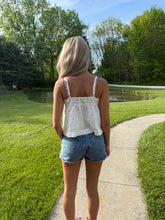 Load image into Gallery viewer, Person standing on a path with trees in the background