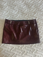 Load image into Gallery viewer, Burgundy Mini Skort