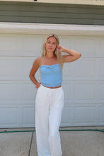 Load image into Gallery viewer, Coastal Breeze White Linen Pants