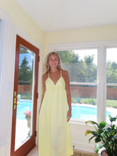 Load image into Gallery viewer, Yellow Maxi Dress - Juniper
