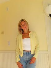 Load image into Gallery viewer, Yellow Knit Cardigan