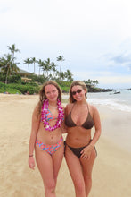 Load image into Gallery viewer, Cocoa Coast Crochet Triangle Bikini Set - Juniper