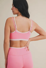 Load image into Gallery viewer, Pink Performance High-Waisted Biker Shorts - Juniper