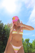 Load image into Gallery viewer, Pink Sunset Tie-Dye Triangle Bikini Set