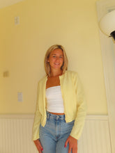Load image into Gallery viewer, Yellow Knit Cardigan
