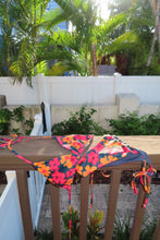 Load image into Gallery viewer, Sunset Hibiscus Reversible Bikini Set