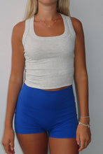 Load image into Gallery viewer, The Essential Grey Ribbed Tank Top