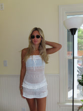 Load image into Gallery viewer, Sun kissed Crochet Cover-Up Dress