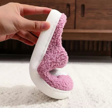Load image into Gallery viewer, Pink Ghost Slippers
