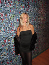 Load image into Gallery viewer, Black Mini Dress