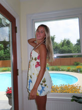 Load image into Gallery viewer, Sweet Print Mini Dresses Fashion Loose Sleeveless Backless Dress