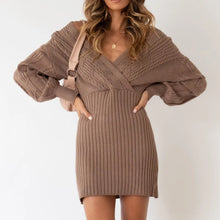 Load image into Gallery viewer, Bodycon Allure Knit Dress