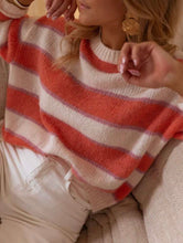 Load image into Gallery viewer, Sunset Stripes Knit Sweater
