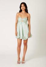 Load image into Gallery viewer, Sage Ruffle Mini Dress
