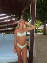 Load image into Gallery viewer, Mint Checkered Bikini Set