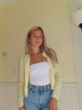 Load image into Gallery viewer, Yellow Knit Cardigan