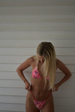 Load image into Gallery viewer, Pink Floral Halter Bikini Set - Juniper