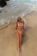 Load image into Gallery viewer, Sunlit Hibiscus Triangle Bikini Set - Juniper