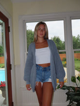 Load image into Gallery viewer, Gray Alexa Cardigan Sweater - Juniper