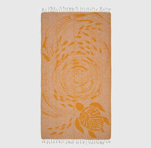 Load image into Gallery viewer, Turkish Turtle Beach Towel