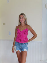 Load image into Gallery viewer, Pink Sparkle Sequin Top