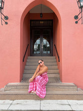 Load image into Gallery viewer, Bohemian Pink Maxi Dress