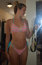 Load image into Gallery viewer, Rainbow Stripes Bikini Set