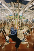 Load image into Gallery viewer, Purple Striped Sweater