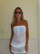 Load image into Gallery viewer, Sun kissed Crochet Cover-Up Dress