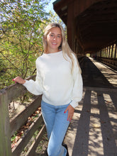 Load image into Gallery viewer, White Sweater - Juniper