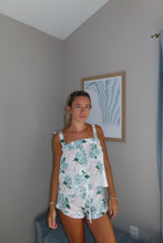 Load image into Gallery viewer, Blue Hydrangea Floral Pajama Set