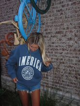 Load image into Gallery viewer, America Graphic Crewneck Sweatshirt