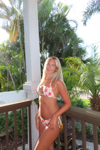 Load image into Gallery viewer, Sunlit Hibiscus Triangle Bikini Set