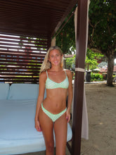Load image into Gallery viewer, Mint Checkered Bikini Set