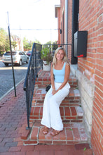Load image into Gallery viewer, Coastal Breeze White Linen Pants