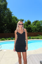 Load image into Gallery viewer, Coastal Charm Denim Mini Dress