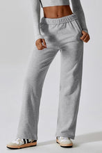 Load image into Gallery viewer, Straight Leg Solid Sweatpants