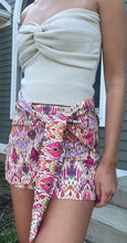 Load image into Gallery viewer, Boho Pink Tie Skirt