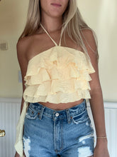 Load image into Gallery viewer, Daffodil Dream Ruffle Top