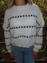 Load image into Gallery viewer, Beige Heart Sweater