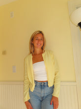 Load image into Gallery viewer, Yellow Knit Cardigan