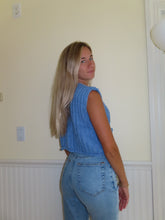 Load image into Gallery viewer, Simply Blue Sweater Vest