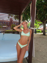 Load image into Gallery viewer, Mint Checkered Bikini Set