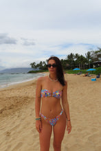 Load image into Gallery viewer, Amalfi Sun Tile Bandeau Bikini Set - Juniper