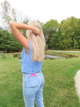 Load image into Gallery viewer, Simply Blue Sweater Vest
