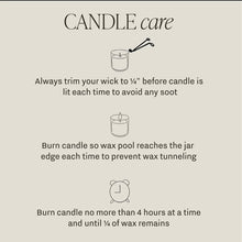Load image into Gallery viewer, Salt and Sea Candle | Sea Salt, Citrus, Musk & Amber Soy Candle | Coastal Beach Scented Candle | Clean Burning Home Fragrance