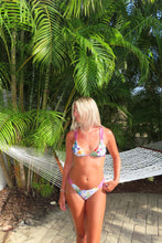 Load image into Gallery viewer, Mauve garden reversible bikini set