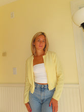 Load image into Gallery viewer, Yellow Knit Cardigan